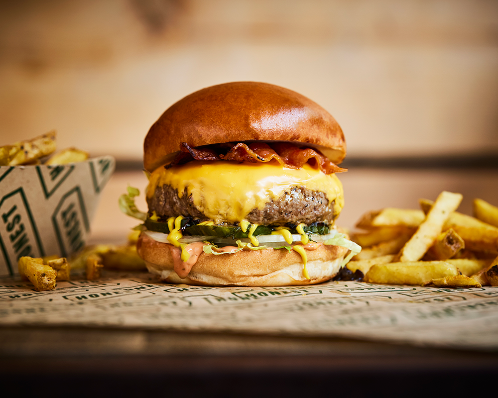 Tribute burger