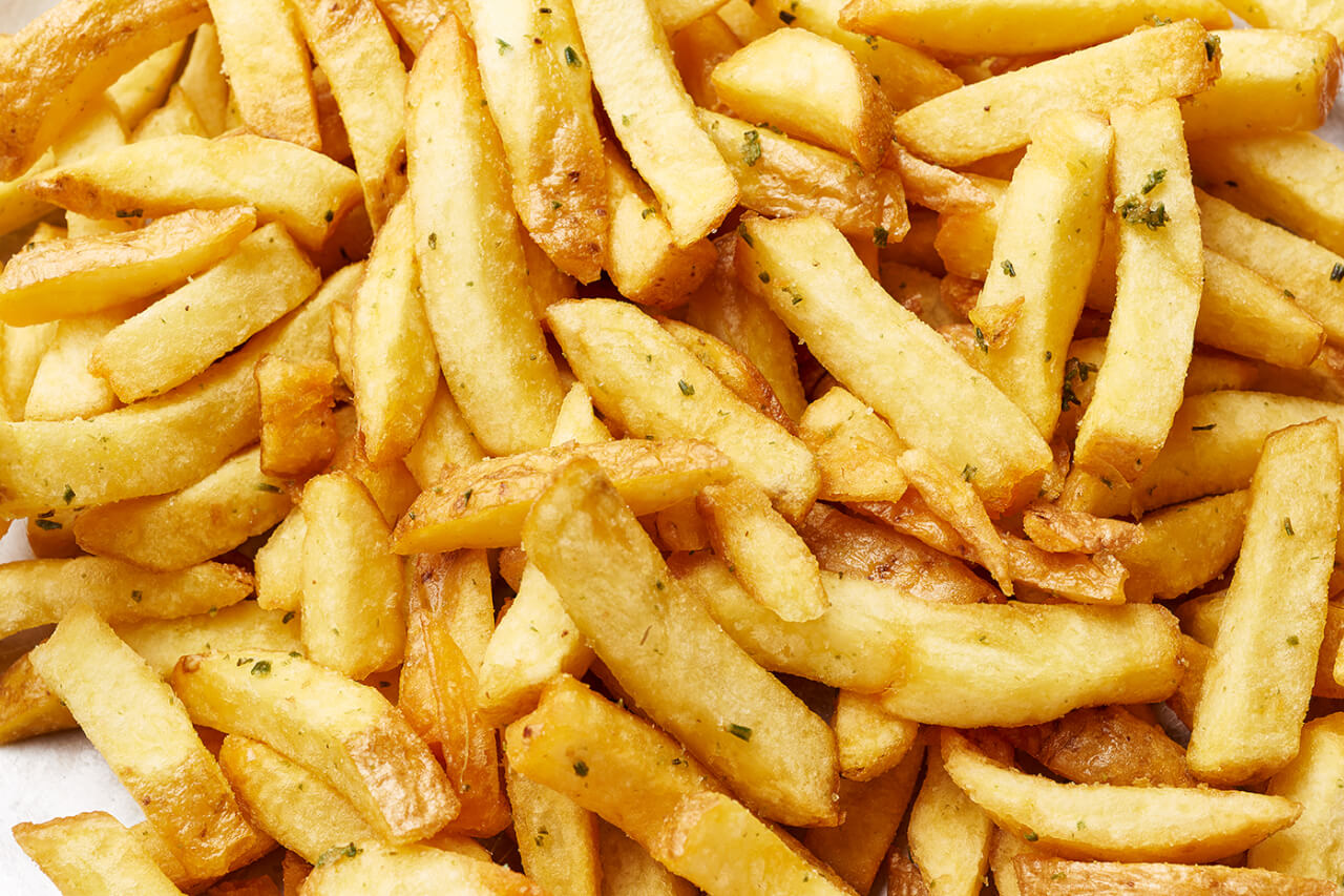 Rosemary salted chips ve