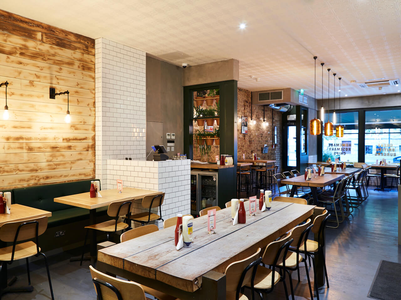 Inside the new Ealing Honest Burgers