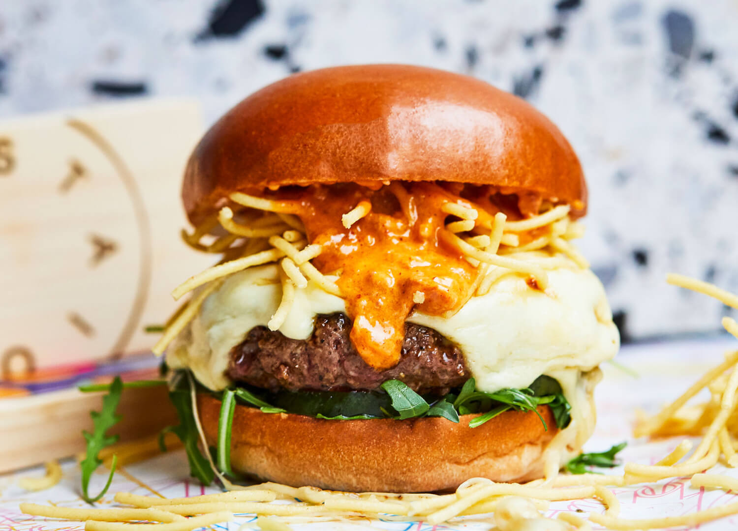 Oxford Circus local burger