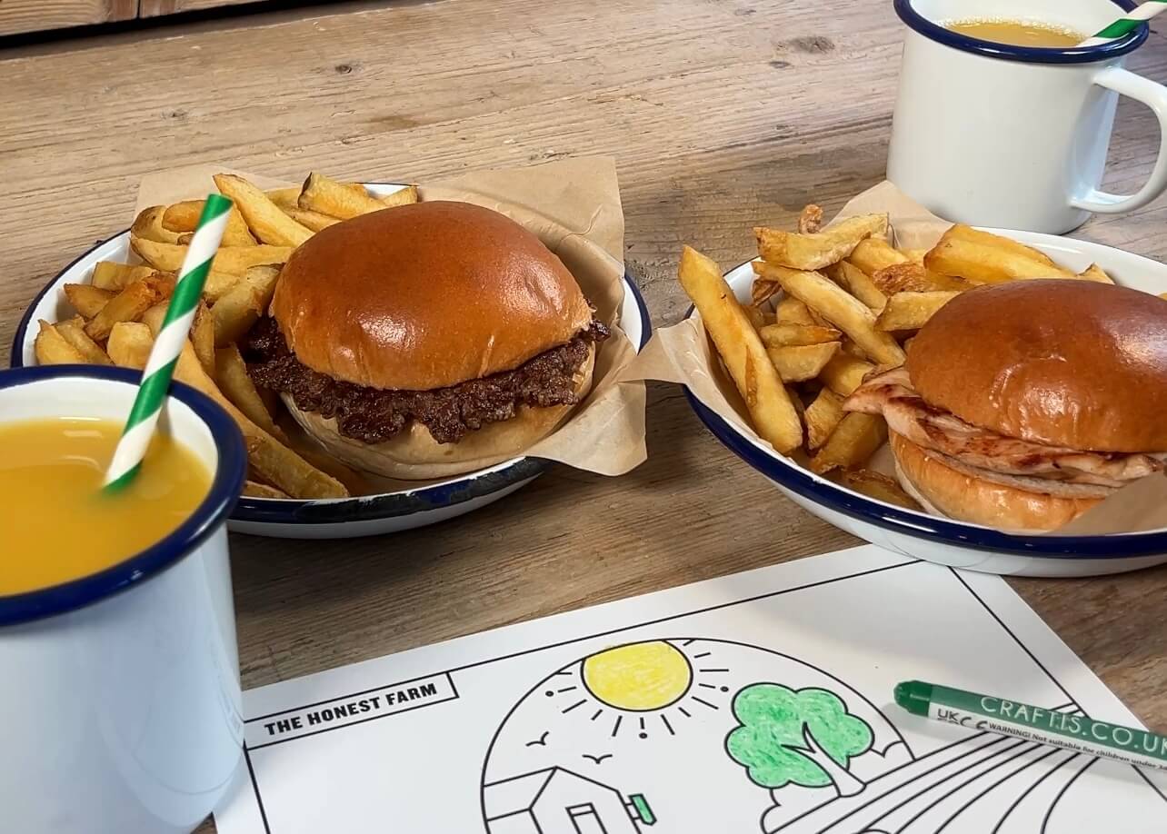 Kids menu