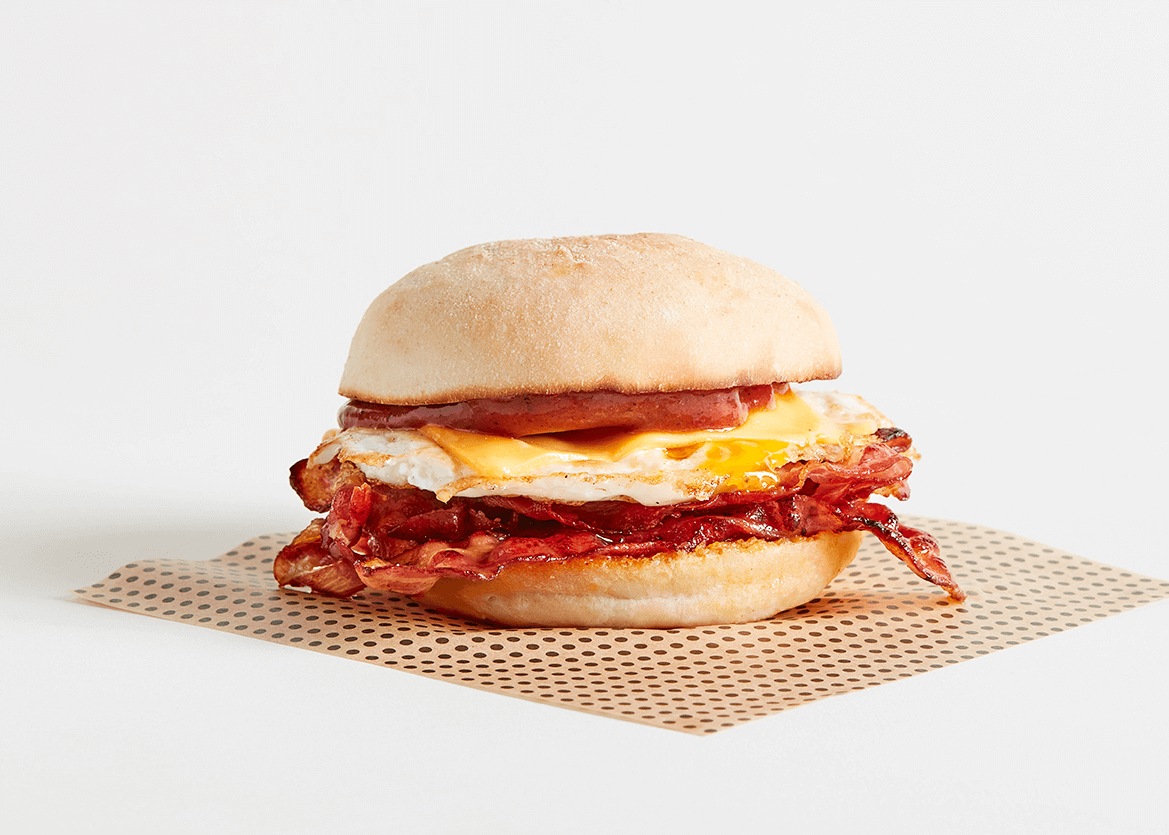 bacon, egg & cheese