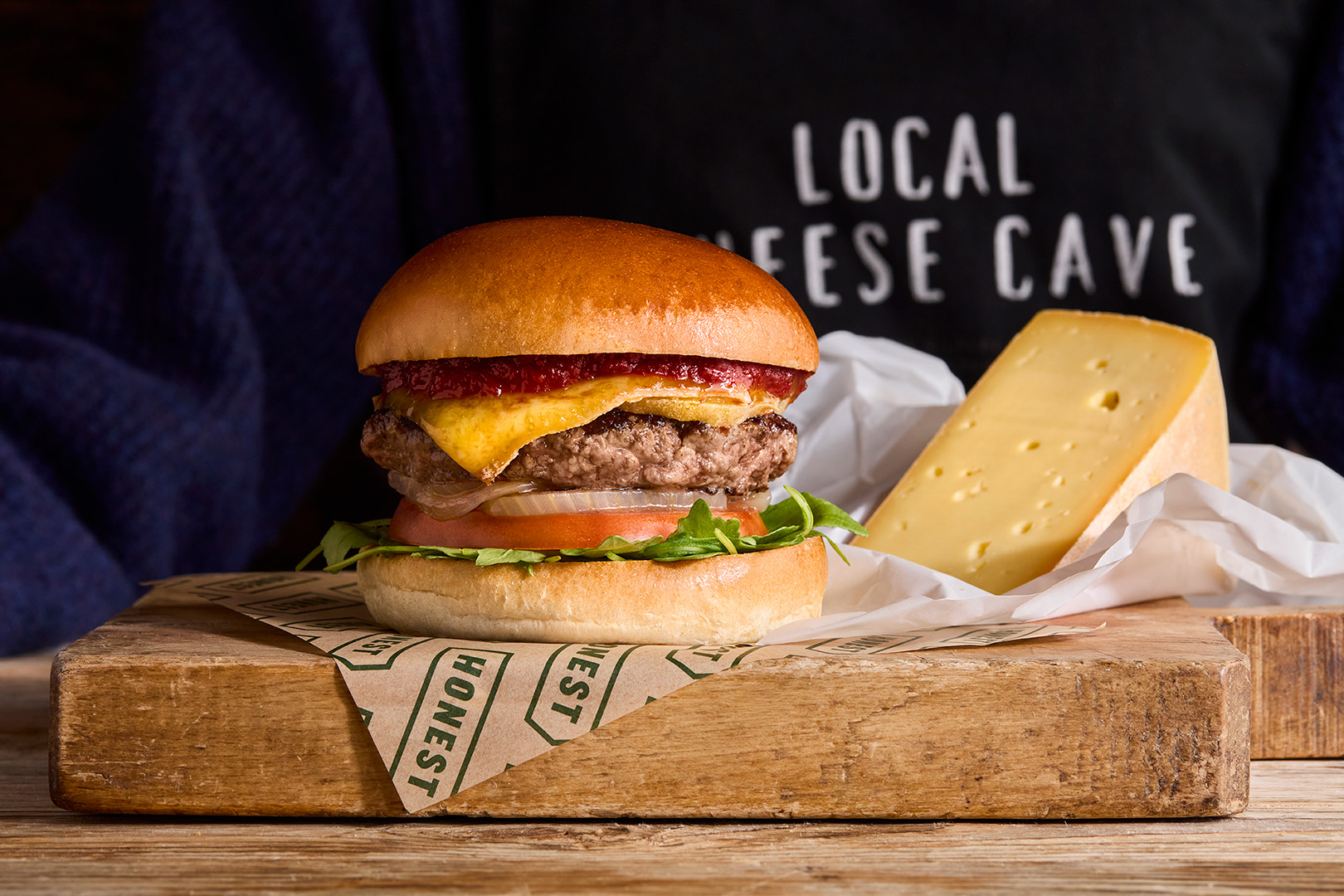 Wimbledon local cheeseburger