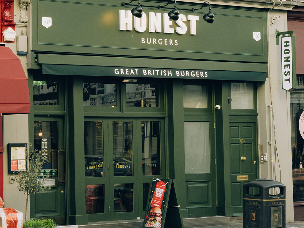 Old Brompton restaurant honest burgers