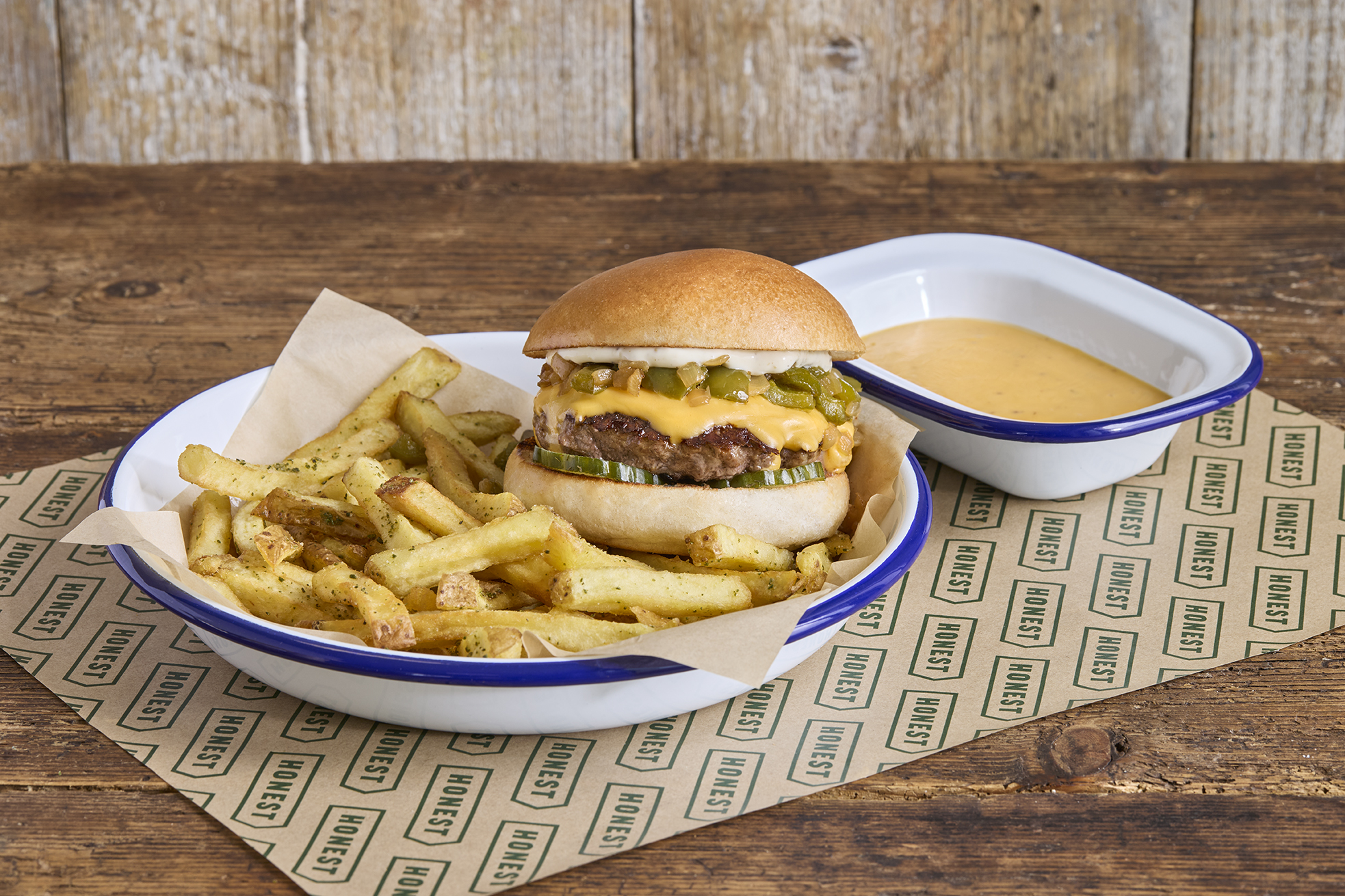 Classic beef philly cheese burger
